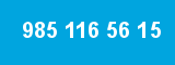 985 116 56 15 985 116 56 15
